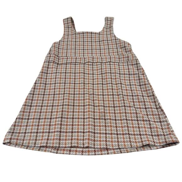 Rachel Zoe Toddler Girl 5T Plaid Fall Dress - Picture 4 of 4